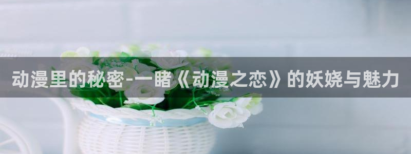 龙珠z风车动漫：动漫里的秘密-一睹《动漫之恋》的妖娆与魅力